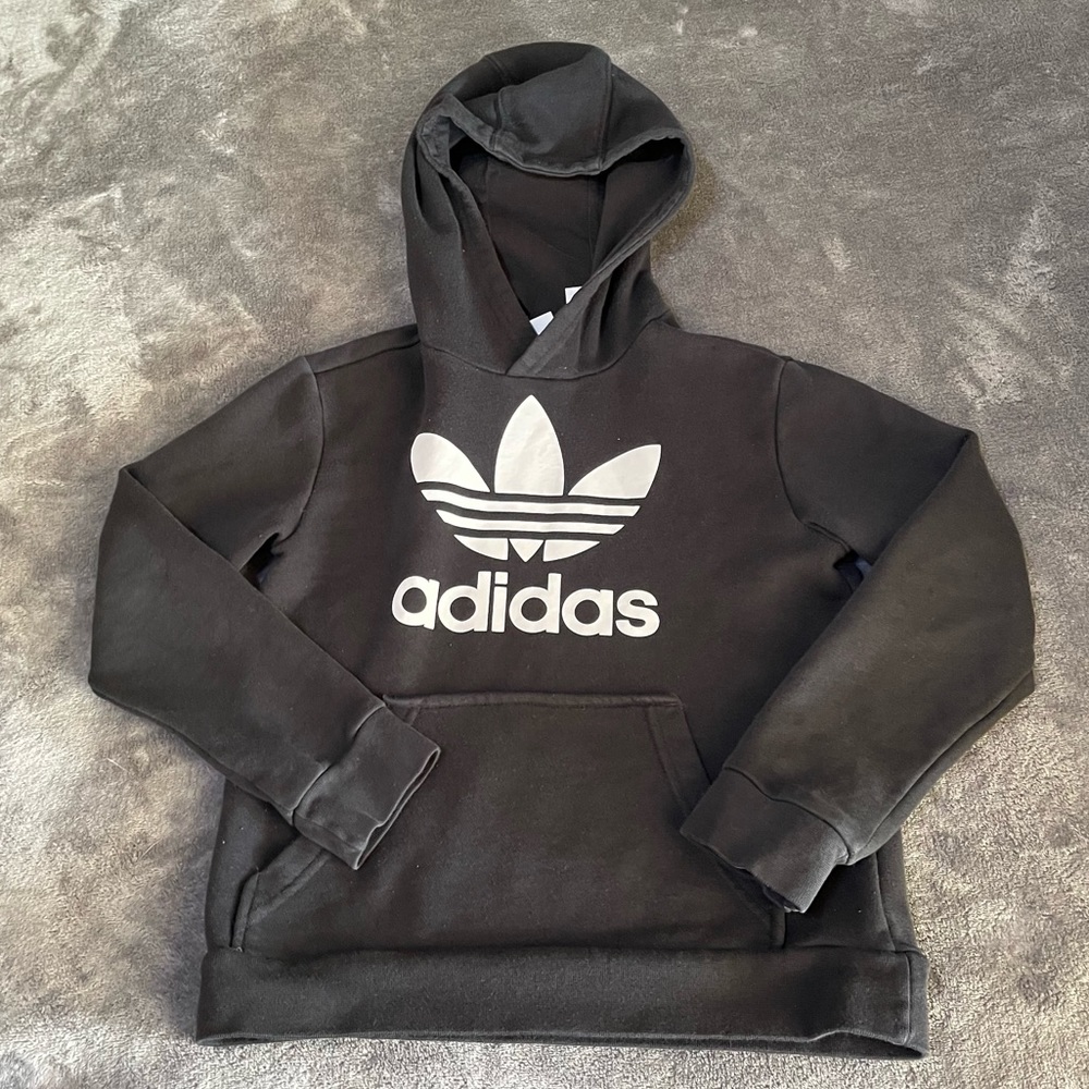 Black adidas Boys Sweater